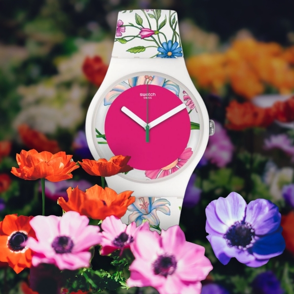 Swatch Accessories - New SWATCH FIORINELLA Ladies Watch